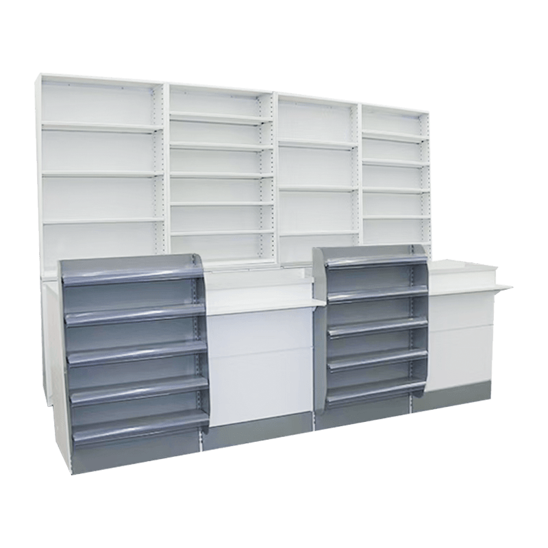 Minimalist Verimli Market Teşhir Dolabı