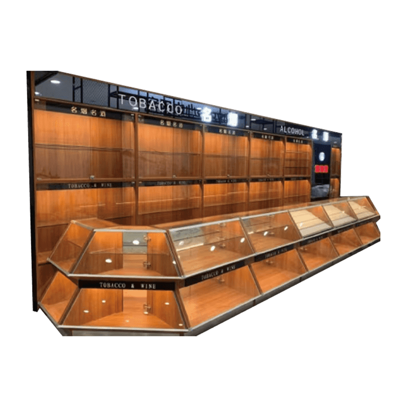 Zarif Panorama Tütün ve Şarap Dolabı